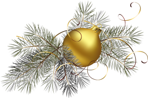 Transparent_Gold_Christmas_Ball_with_Pine_PNG_Clipart_Picture
